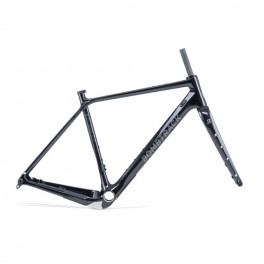 Bombtrack HOOK EXT C Frame Fork Set  - metallic black